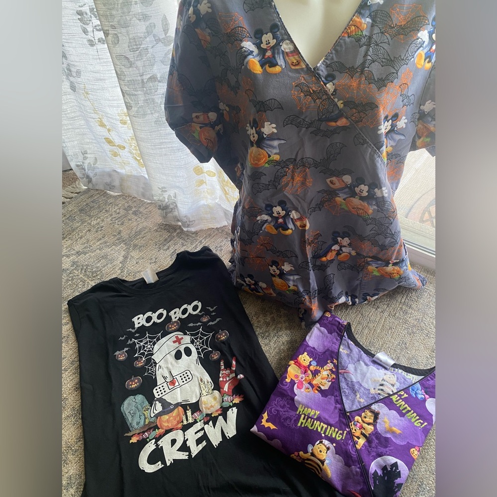 Disney Halloween Medical Scrub Top(s)